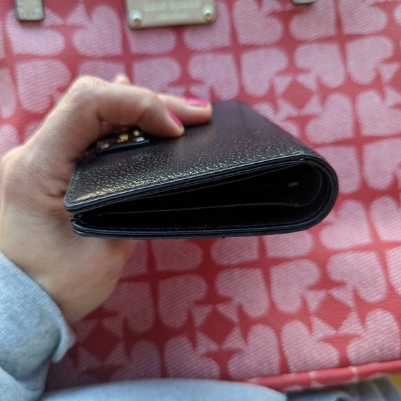 Kate Spade Leather Wallet - black 🖤 - Picture 6 of 11